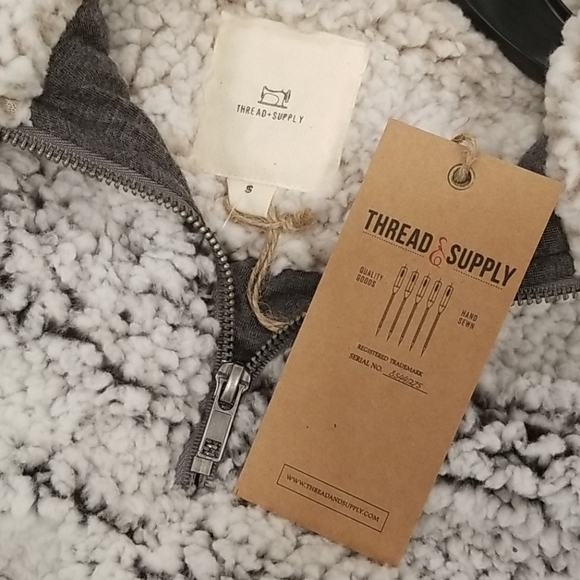 💕THREAD & SUPPLY💕 Lazy Sunday Pullover Charcoal - Picture 15 of 16